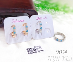 blue gemstone earrings