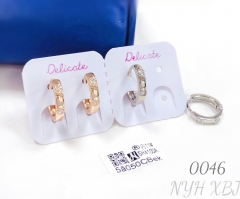 Designer Commuter Style Hoop Earrings