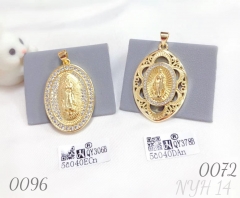 Hot selling simple fashion jewelry religious design Jesus pendant