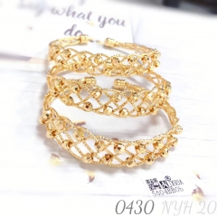 Copper bracelet wholesale 18K gold plated jewelry for women