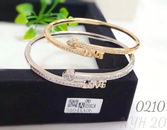 Rotating Heart Classic Zircon Bracelet Jewelry