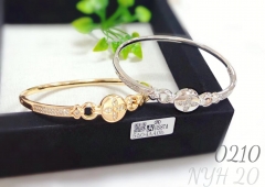 Fashionable zircon gold-plated bracelet jewelry