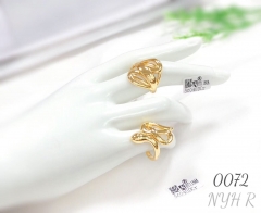 Geometric Line Openwork Design Women's Ring