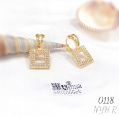 Fashion Party Jewelry Gold-plated Cubic Zirconia Earrings