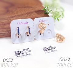 Luxury Earrings Accessories High-Quality Gold Women's Earrings