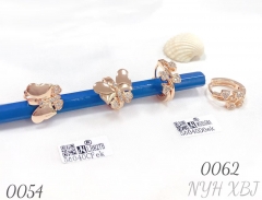 18K Gold Plated Butterfly Earrings