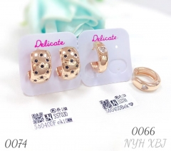 New Fashion Jewelry Trendy Design Zirconia Earrings