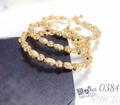 New high-end niche copper beaded bracelet