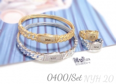 Fashionable adjustable bracelet ring Cuban jewelry