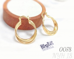 Hot-selling irregular-shaped earrings, fashionable women's jewelry
