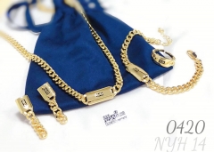 Wholesale hot-selling Moroccan four-piece jewelry set