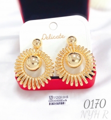 Jewelry Trend Hollow Pendant Sun Earrings