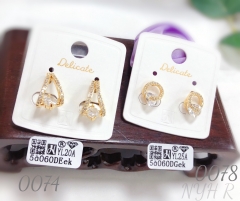 Luxury Earrings Accessories Zirconia Earrings