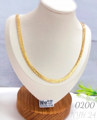 Gold-plated necklace fashion