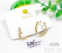 Hot-selling high-quality gold-plated earrings for women