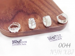 Unique and versatile silver copper earrings