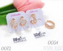 Irregular style exquisite earrings