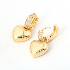 Classic design heart-shaped earrings jewelry