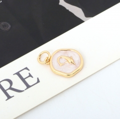 Oil Drop Dolphin Pendant Necklace Pattern