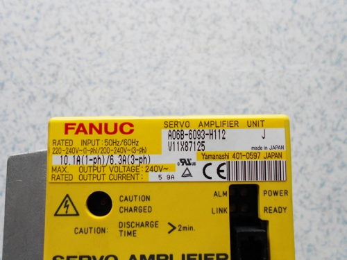 90% new condition FANUC AMPLIFIER A06B-6093-H112