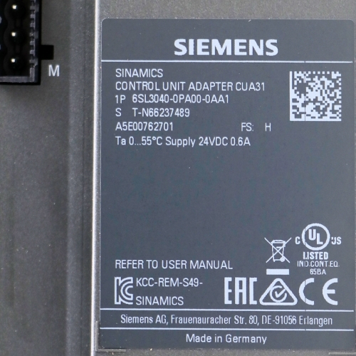 6SL3040-0PA00-0AA1 Siemens CUA31 Control Unit Adapter