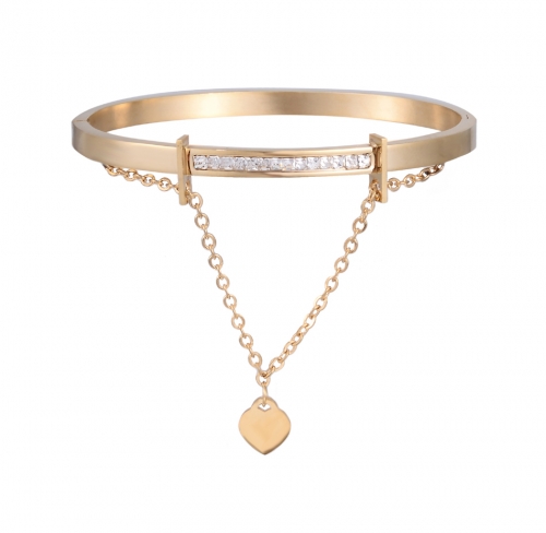 Stainless Steel Bangle Bracelet