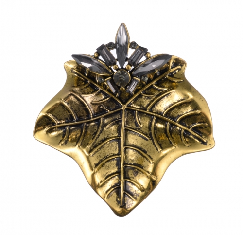 Vintage Leaf Brooch
