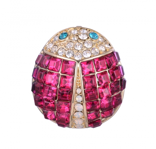 Gold Insect Brooch
