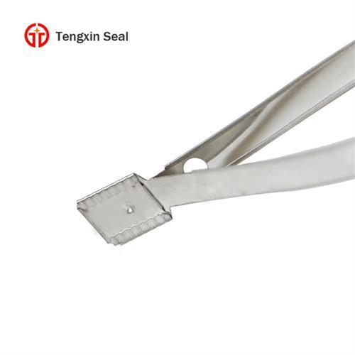 sello de China sello de una sola vez bolsa de plástico junchuang correa de metal sello para caja de cartón correo postal