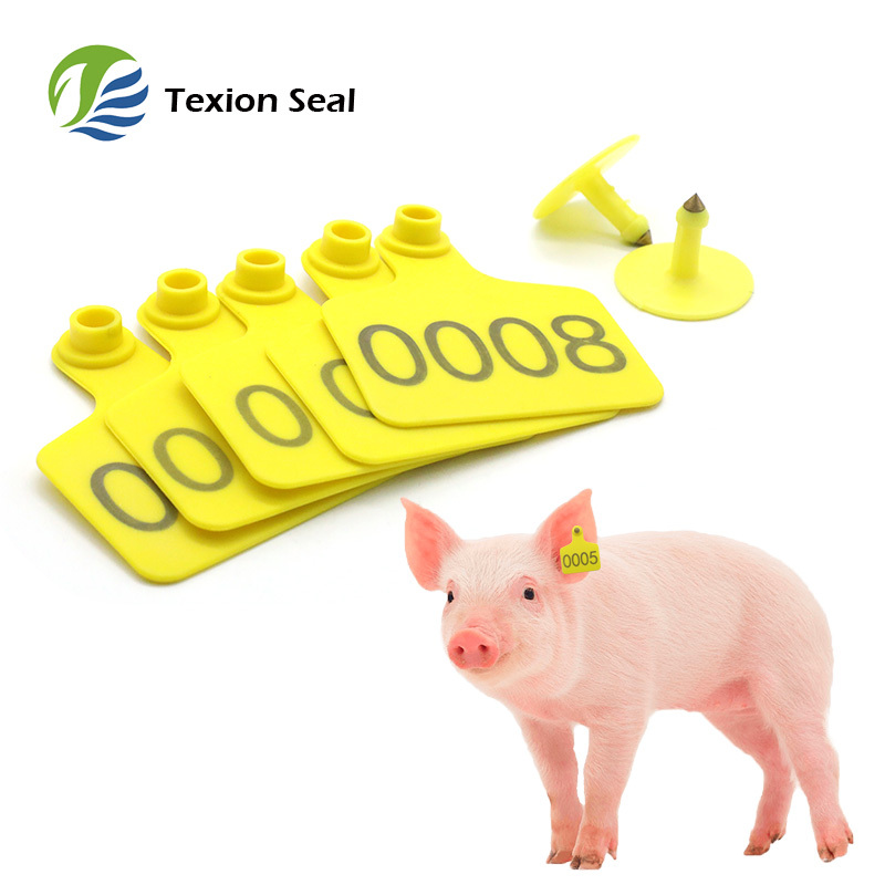 TXES002 custom printed livestock pig ear tags