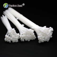 TX-CT011 disposable white nylon cable tie wire
