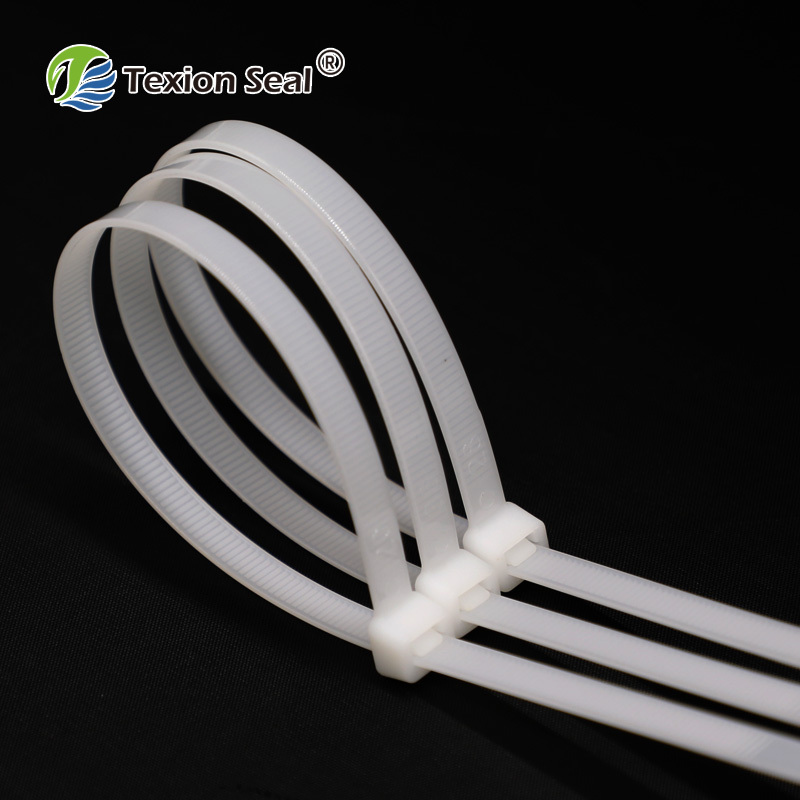 TX-CT011 disposable white nylon cable tie wire