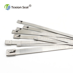 TXST001 laços de cabo de aço inoxidável 316 7,9mm como apertar os laços de cabo de aço inoxidável