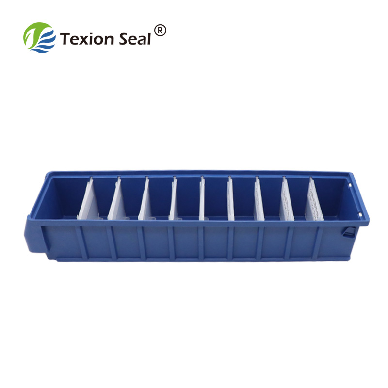 TXPB-011 de stockage pp en plastique boîte de pièces de rechange étagère en plastique boîtes de rangement bacs