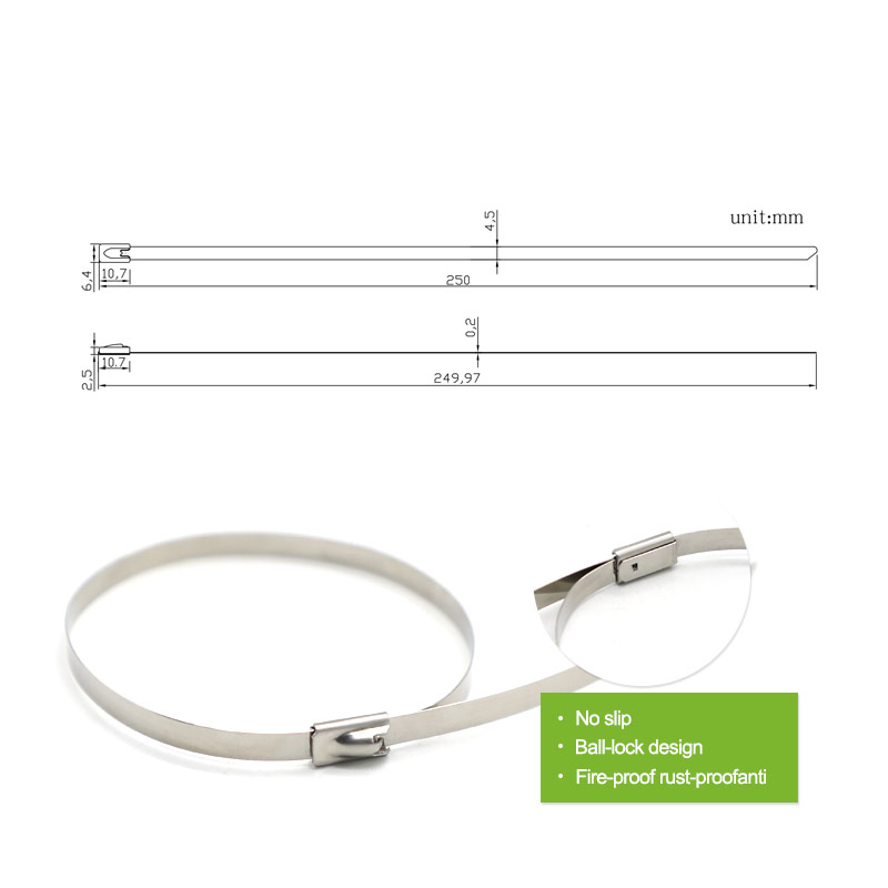 TX-SS105 security heavy metal seal for container