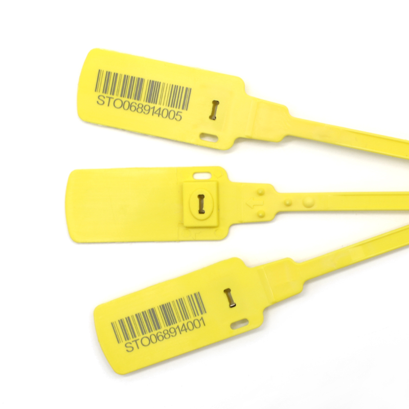TXPS452 Custom plastic security seals laser printed plastic packaging