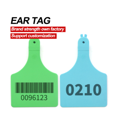 Glow tag de orelha do triângulo de vaca tag de orelha de alta qualidade