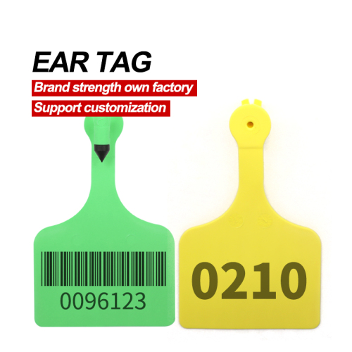 Glow tag de orelha do triângulo de vaca tag de orelha de alta qualidade