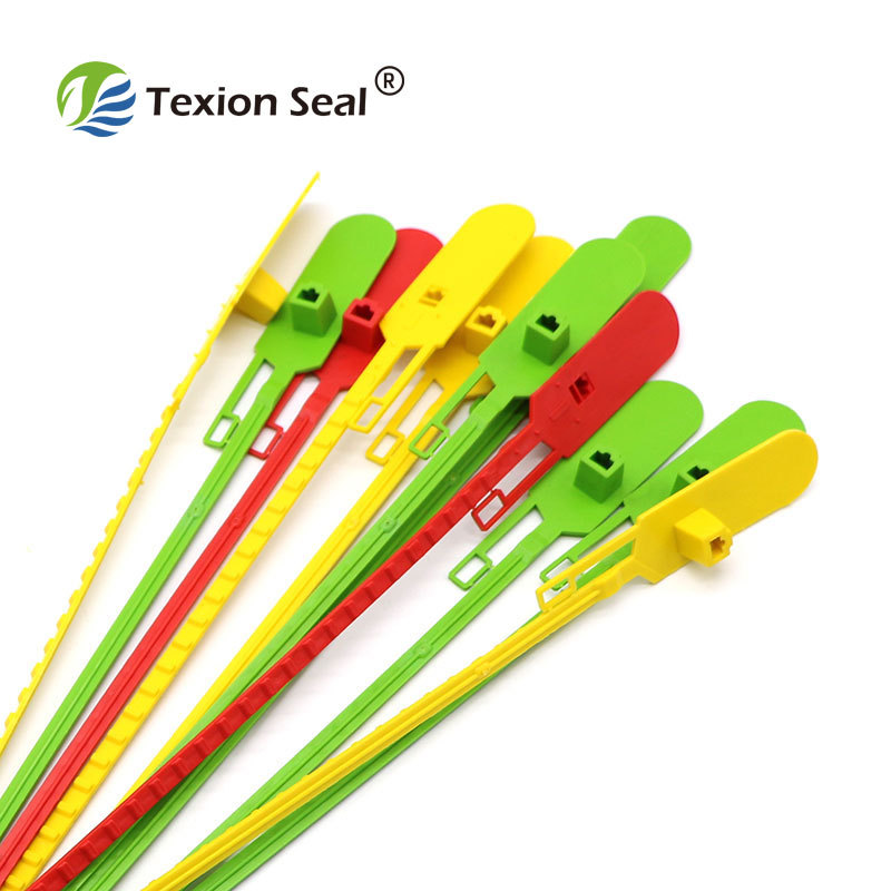 TXPS007 plastic seal with logo serial number