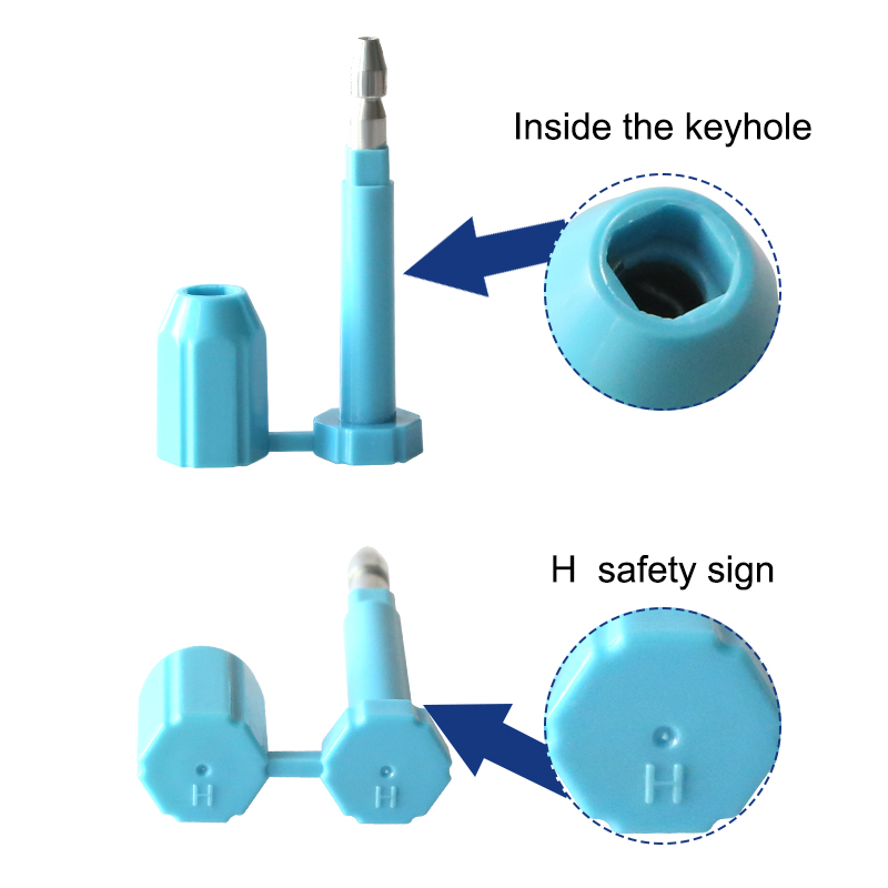 TX-BS102 Cargo Truck Bolt Seal Custom Truck Seal Shipping Security Bolt Seal