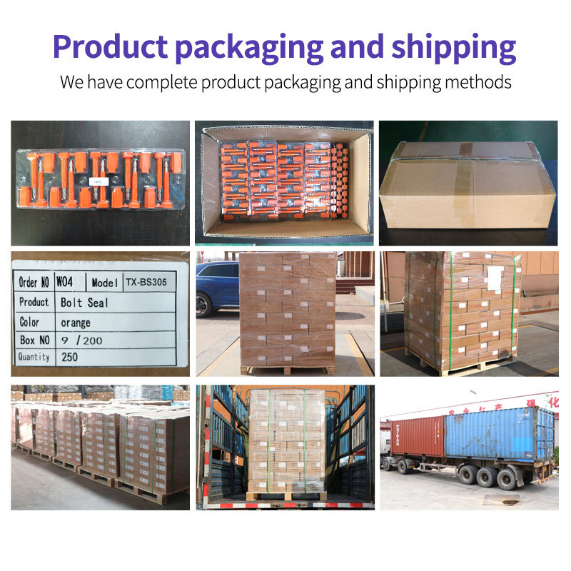 TX-BS305 Bolt Seal Container Container Electronic Seal Bolt