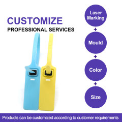 TX-PS605 Tamper Proof Single Use Plastic Security Seals With Barcode