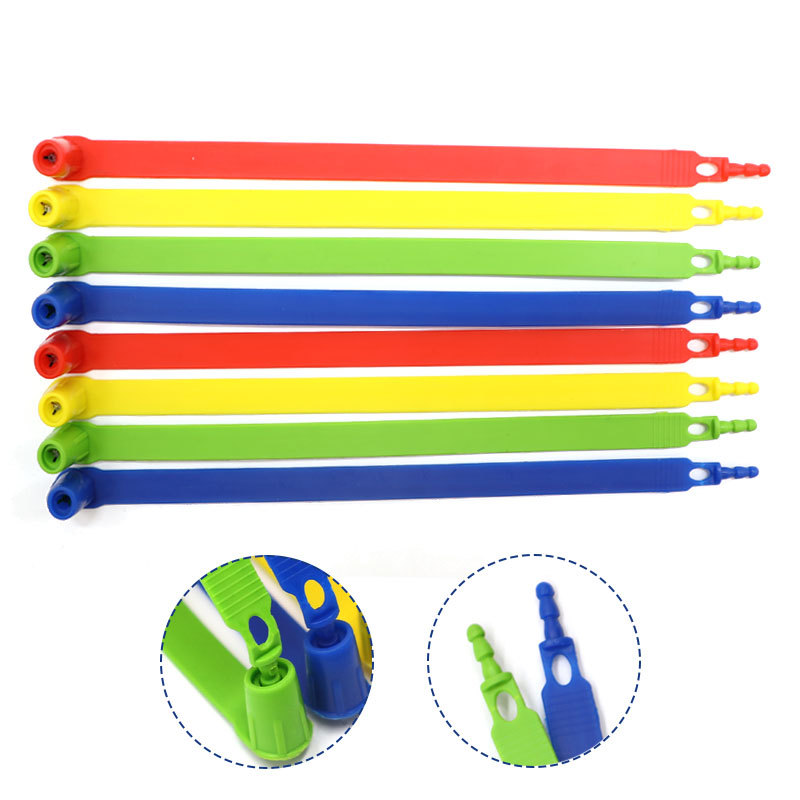 TX-PS403 Custom Logo Plastic Seals Plastic Seals With Numbers Truck Seal