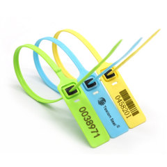 TX-PS605 Tamper Proof Single Use Plastic Security Seals With Barcode