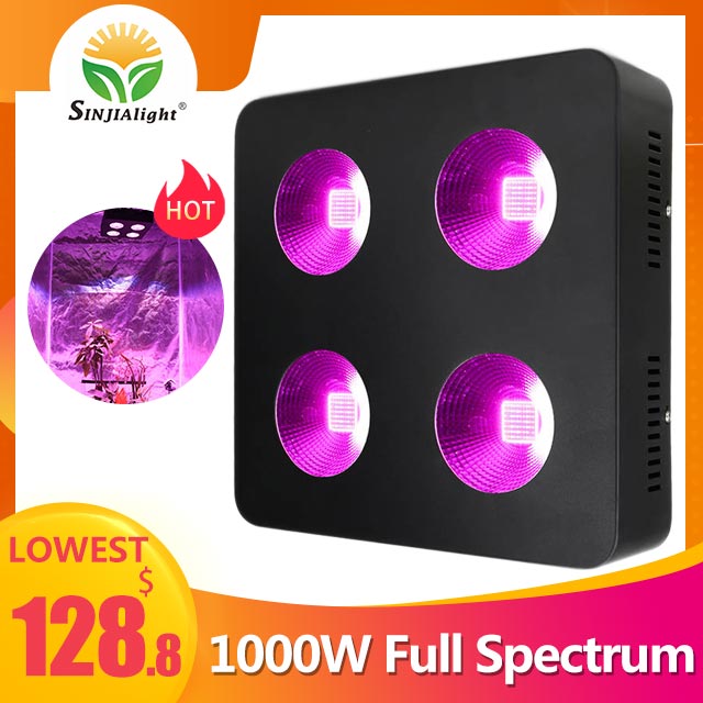 1000W 280leds COB Growth/Bloom/Full Spectrum LED Grow Lights - SINJIAlight