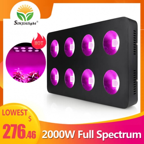 2000W 560leds COB Growth/Bloom/Full Spectrum LED Grow Lights - SINJIAlight