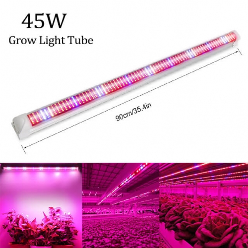 Free Shipping [Pack of 3] T8 45W 448Leds Integrated Grow Light Tube - SINJIAlight