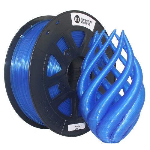 CCTREE PLA Filament Transparent Blue