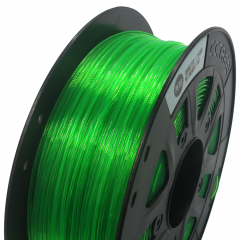 CCTREE 3D Printer Filament PETG Transparent -Green For Ender 3 Creality