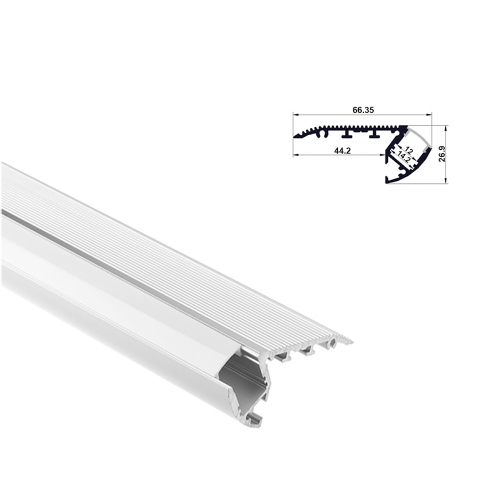 RL-6728 Aluminum Step Extrusion for Staircase Lighting